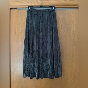 Everly Metallic A-Line Skirt